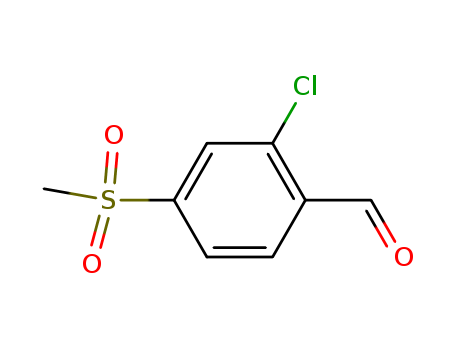 Best price/ 2-Chloro-4-methanesulfonylbenzaldehyde  CAS NO.101349-95-5