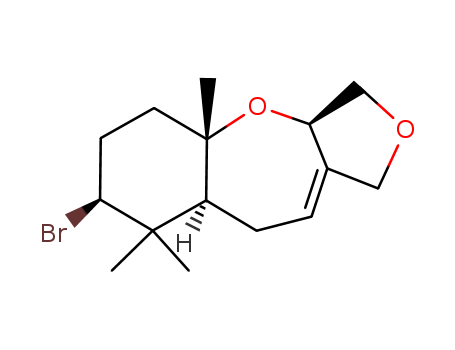 (3aR,4aS,7S,8aS)-7-Bromo-1,3,3a,4a,5,6,7,8,8a,9-decahydro-4a,8,8-trimethylfuro[3,4-b][1]benzoxepin(77249-86-6)