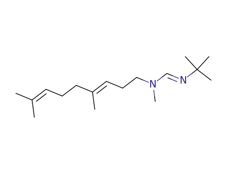 N'-tert-Butyl-N-((E)-4,8-dimethyl-nona-3,7-dienyl)-N-methyl-formamidine
