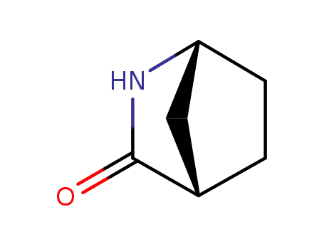Molecular Structure of 134003-02-4 ((-)-2-Azabicyclo<2.2.1>heptan-3-one)