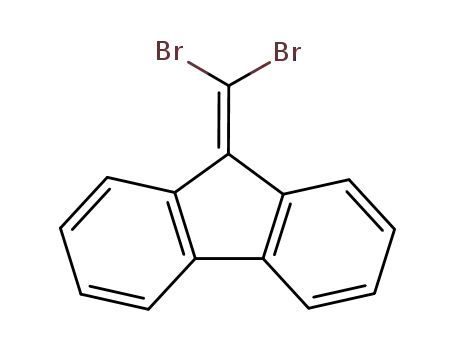 Molecular Structure of 885-39-2 (9H-Fluorene, 9-(dibromomethylene)-)