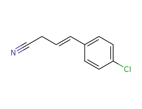 Molecular Structure of 81981-18-2 (3-Butenenitrile, 4-(4-chlorophenyl)-)