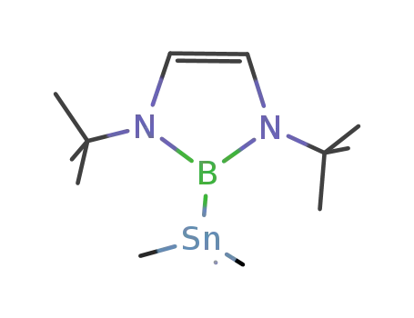 1,3-di-tert-butyl-2-trimethylstannyl-2,3-dihydro-1H-1,3,2-diazaborole