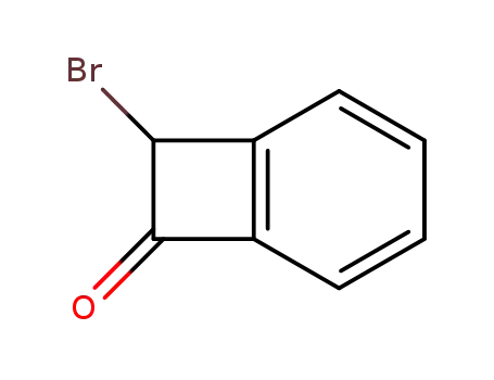 Molecular Structure of 934-01-0 (2-bromobenzocyclobutenone)