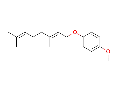 Benzene, 1-[(3,7-dimethyl-2,6-octadienyl)oxy]-4-methoxy-, (E)-