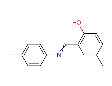 Phenol, 4-methyl-2-[[(4-methylphenyl)imino]methyl]-