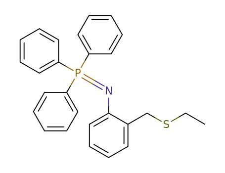 2-(ethylthio)methyl-1-triphenylphosphoranylideneaminobenzene