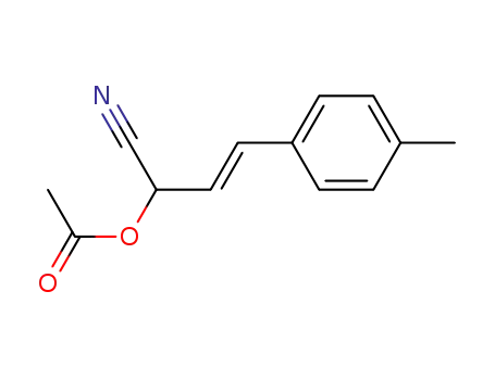 3-Butenenitrile, 2-(acetyloxy)-4-(4-methylphenyl)-