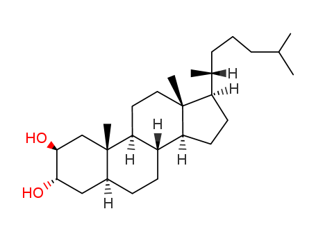 Cholestane-2,3-diol, (2b,3b,5a)- cas  10146-89-1