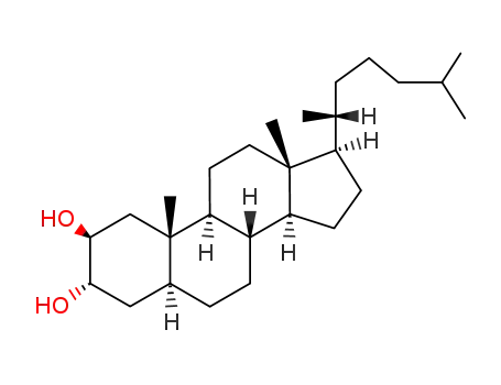 cholestane-2,3-diol