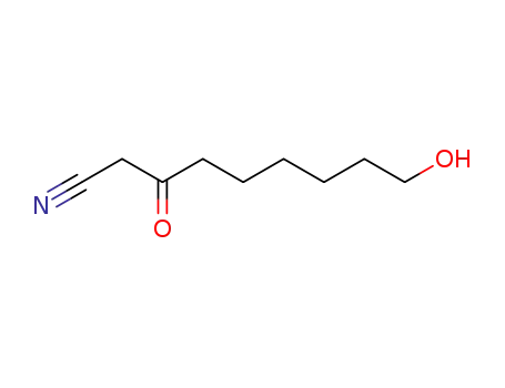 3-Keto-9-hydroxy-nonansaeure-nitril