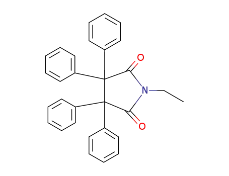 1-ethyl-3,3,4,4-tetraphenyl-pyrrolidine-2,5-dione