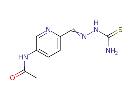 Acetamide, N-[6-[[(aminothioxomethyl)hydrazono]methyl]-3-pyridinyl]-