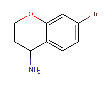 7-broMo-3,4-dihydro-2H-chroMen-4-aMine
