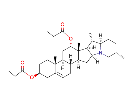 3β,12α-bis-propionyloxy-solanid-5-ene