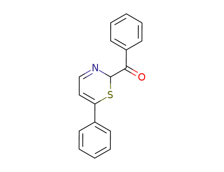 Molecular Structure of 97148-29-3 (Methanone, phenyl(6-phenyl-2H-1,3-thiazin-2-yl)-)