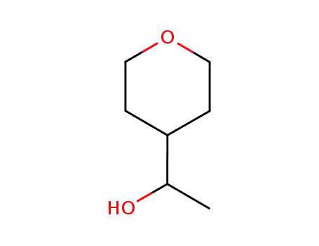 Molecular Structure of 66956-74-9 (1-(tetrahydro-2H-pyran-4-yl)ethanol)