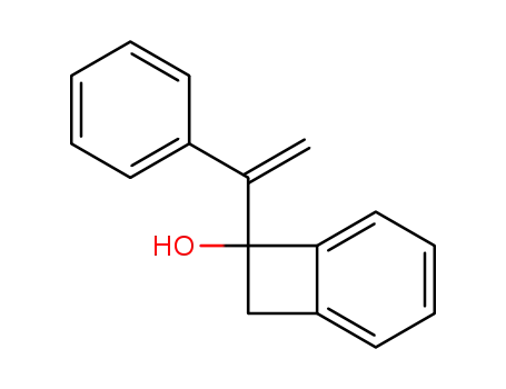 1-(1-phenylethenyl)benzocyclobuten-1-ol