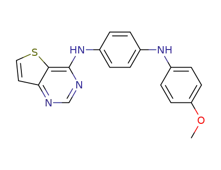 1,4-Benzenediamine,
N-(4-methoxyphenyl)-N'-thieno[3,2-d]pyrimidin-4-yl-