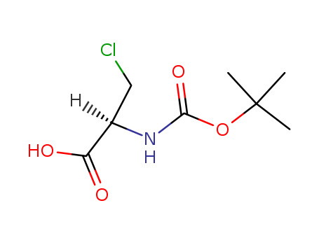 N-α-t-Butoxycarbonyl-β-(3-chloro)-D-alanine