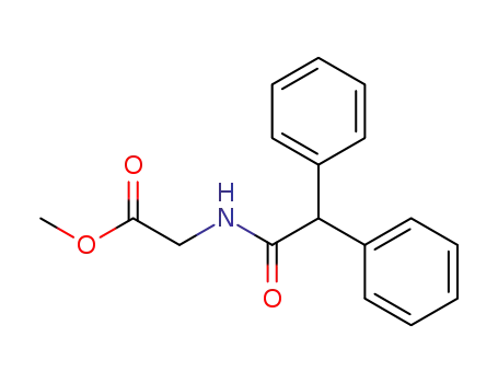 methyl 2-[(2,2-diphenylacetyl)amino]acetate