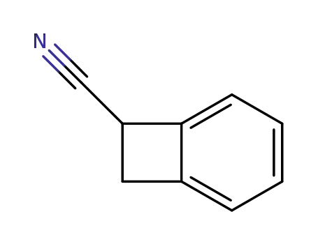 Molecular Structure of 6809-91-2 (1-Benzocyclobutenecarbonitrile)