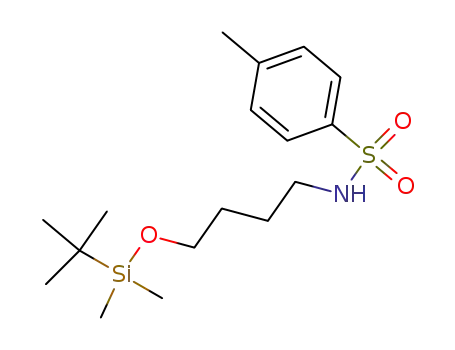 Benzenesulfonamide,
N-[4-[[(1,1-dimethylethyl)dimethylsilyl]oxy]butyl]-4-methyl-