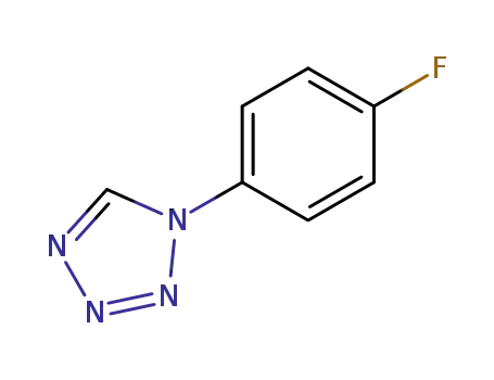 Molecular Structure of 14210-81-2 (1H-Tetrazole, 1-(4-fluorophenyl)-)