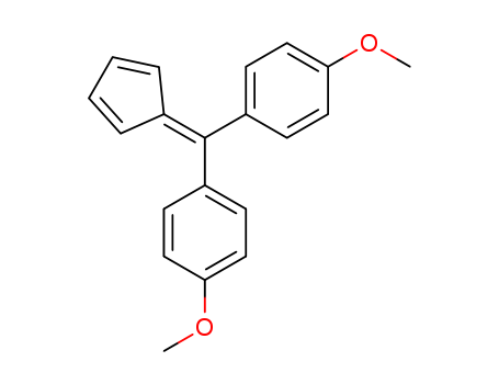 Benzene,1,1'-(2,4-cyclopentadien-1-ylidenemethylene)bis[4-methoxy-