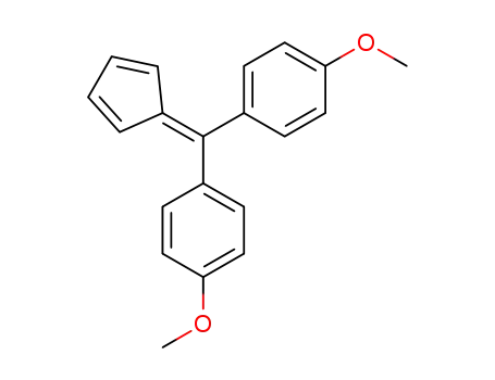 Molecular Structure of 15972-55-1 (6,6-Bis(p-methoxyphenyl)fulvene)
