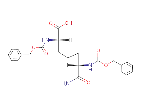 L-2,6-dibenzyloxycarbonylaminopimelamic acid