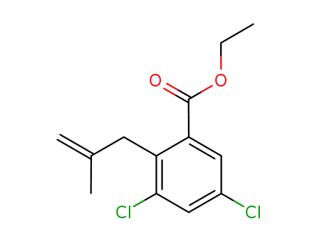 ethyl 3,5-dichloro-2-(2-methylallyl)benzoate