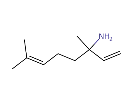Molecular Structure of 59875-02-4 (1,6-Octadien-3-amine, 3,7-dimethyl-)