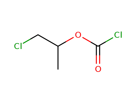 Molecular Structure of 817-80-1 (Chloroformic acid 2-chloro-1-methylethyl ester)