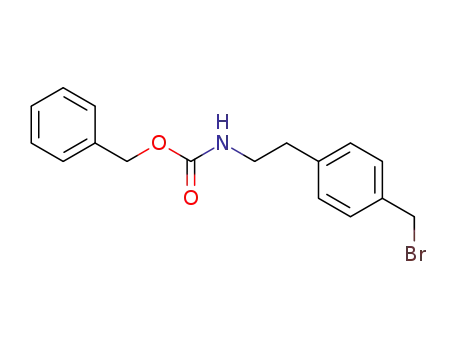 Carbamic acid, [2-[4-(bromomethyl)phenyl]ethyl]-, phenylmethyl ester
