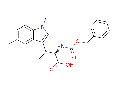 (2R,3R)-2-Benzyloxycarbonylamino-3-(1,5-dimethyl-1H-indol-3-yl)-butyric acid