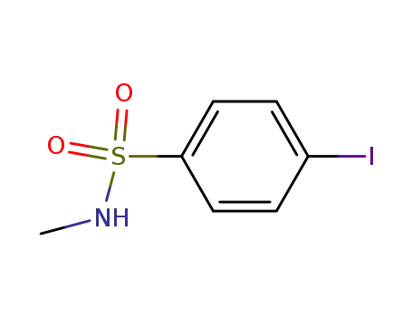 Molecular Structure of 134283-64-0 (4-Iodo-N-methylbenzenesulfonamide)
