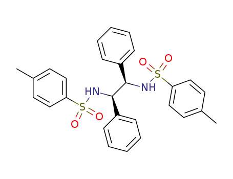 Molecular Structure of 121758-19-8 ((1R,2R)-N,N'-DI-P-TOLUENESULFONYL-1,2-DIPHENYL-1,2-ETHYLENEDIAMINE)