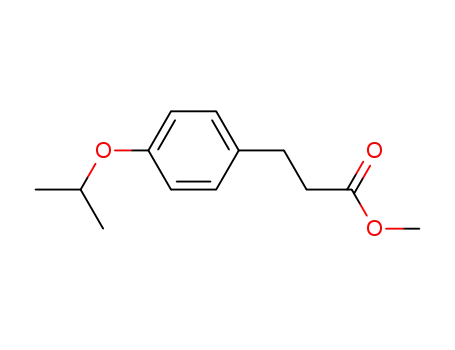 Benzenepropanoic acid, 4-(1-methylethoxy)-, methyl ester