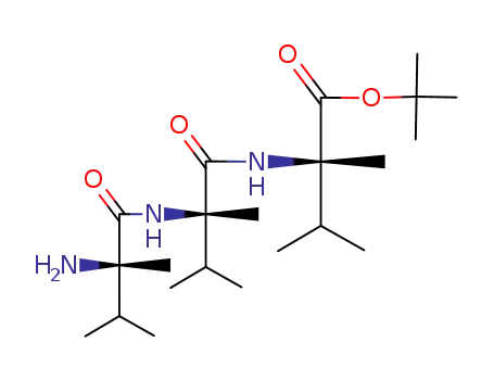Molecular Structure of 467221-62-1 (H-[L-(αMe)Val]3-OtBu)