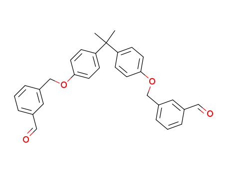 2,2-bis<4-(3-formylbenzyloxy)phenyl>propane
