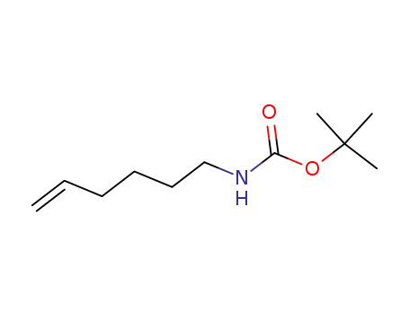 Molecular Structure of 202926-14-5 (Carbamic acid, 5-hexenyl-, 1,1-dimethylethyl ester (9CI))