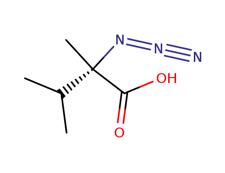 Butanoic acid, 2-azido-2,3-dimethyl-, (2S)- (9CI)