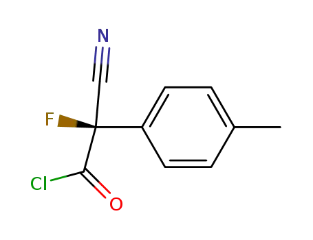 (R)-α-cyano-α-fluoro-p-tolylacetyl chloride