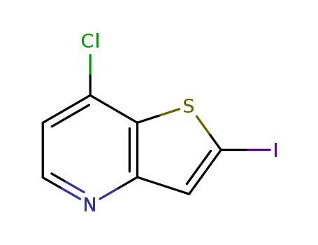 7-Chloro-2-iodothieno[3，2-b]pyridine