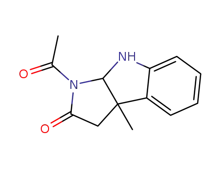 1-acetyl-3a-methyl-3,3a,8,8a-tetrahydropyrrolo<2,3b>indol-2-one