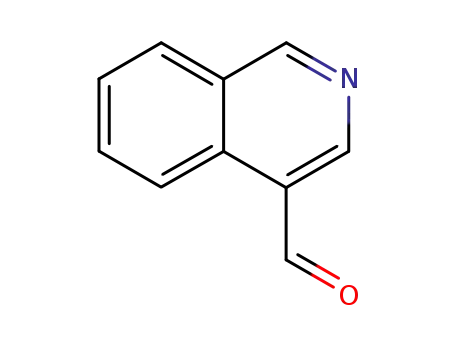 Molecular Structure of 22960-16-3 (Isoquinoline-4-carbaldehyde)