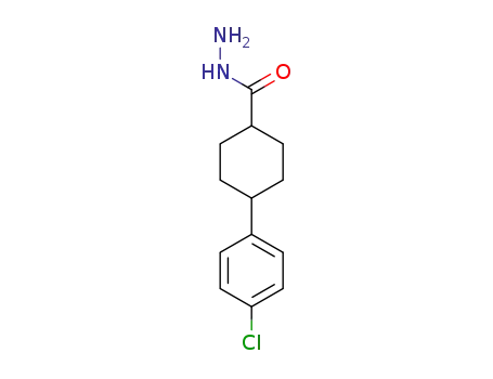 Molecular Structure of 368870-04-6 (4-(4-CHLOROPHENYL)CYCLOHEXANECARBOHYDRAZIDE)