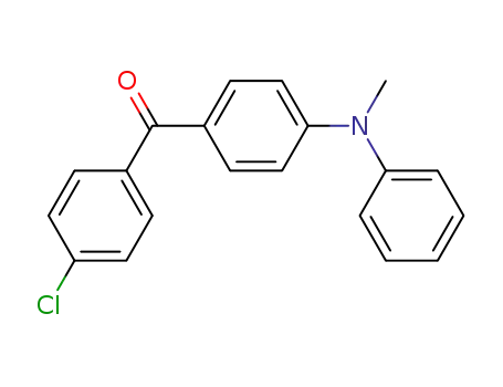 Methanone, (4-chlorophenyl)[4-(methylphenylamino)phenyl]-