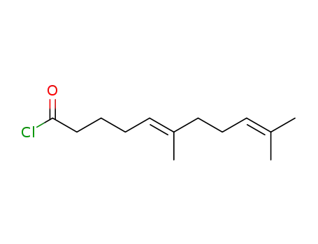 (E)-6,10-Dimethyl-undeca-5,9-dienoyl chloride